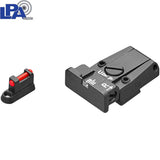 CZ 75B, CZ P-01, CZ 75 SP-01 voll einstellbares Visierungsset mit Fiberoptik LPA | Typ A