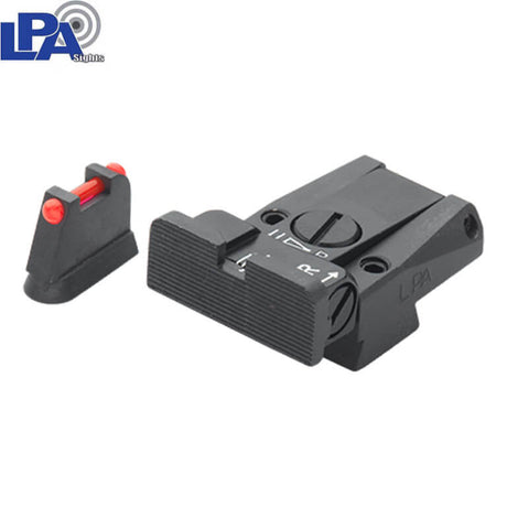 CZ 75B, CZ P-01, CZ 75 SP-01 voll einstellbares Visierungsset mit Fiberoptik LPA | Typ A