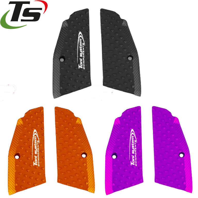 CZ 75B & SP-01, CZ TS 2, CZ Shadow 2 kurze Alu Vibram Griffschalen