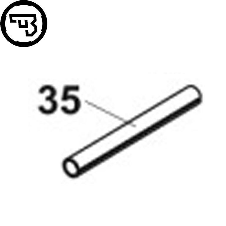 CZ P-07, CZ P-09 insert axe de guidon | pièce n°35