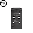 CZ P-10 OR plaque adaptatrice | Leupold Delta Point Pro