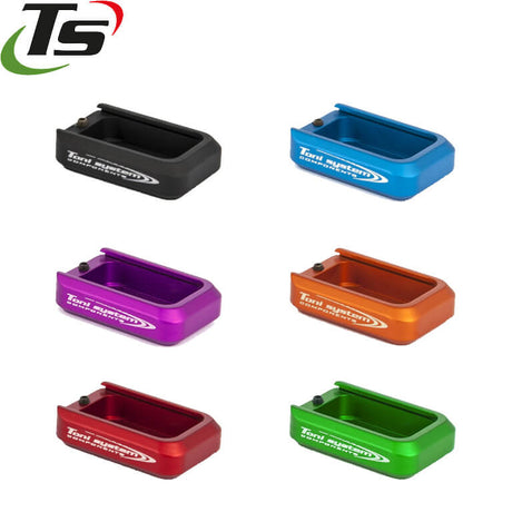 CZ Shadow 2, CZ 75B, CZ P-01, CZ 75 SP-01 talon de chargeur alu TS | +1cart