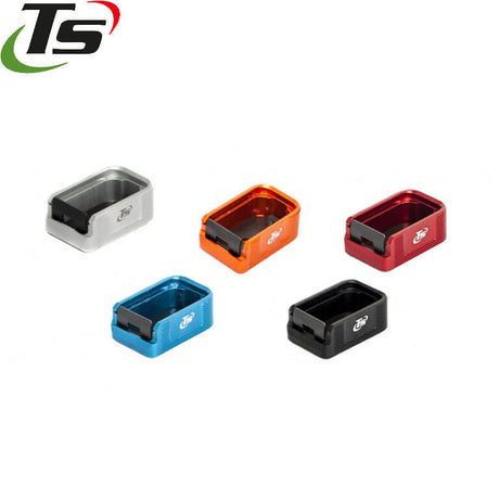 CZ Shadow 2, CZ 75B, CZ P-01, CZ 75 SP-01 talon de chargeur alu TS | +2 coups