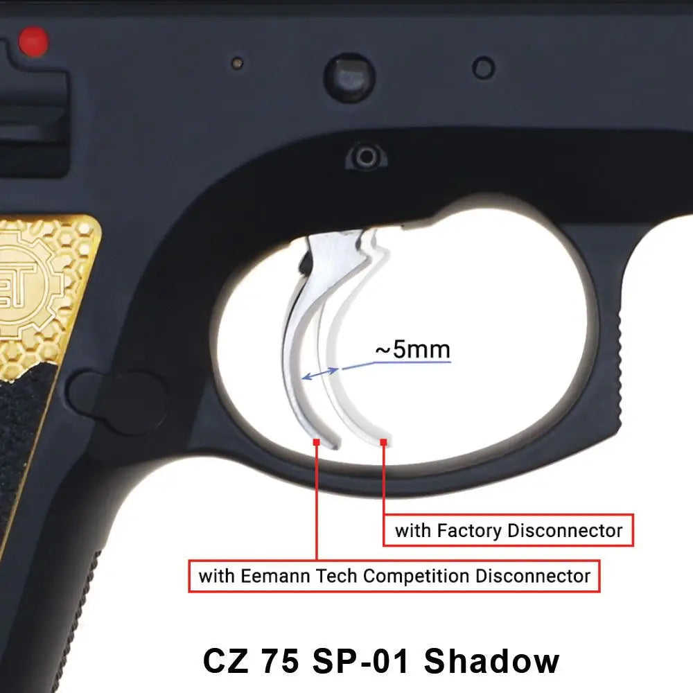 CZ Shadow 2, CZ 75 SP-01 Shadow découpleur de compétition