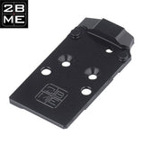 CZ Shadow 2 OR plaque adaptatrice | Trijicon RMR, SRO