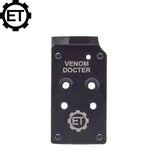 CZ Shadow 2 OR plaque adaptatrice optique | Vortex Venom, Docter