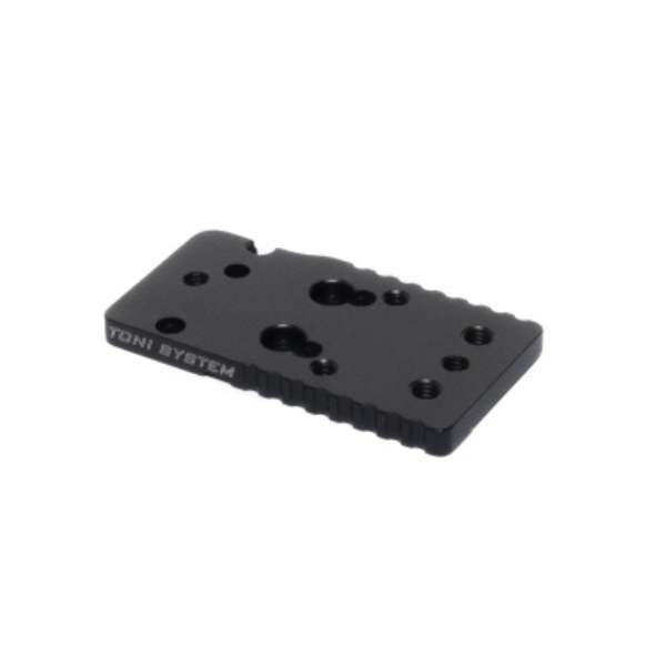 CZ Shadow 2 plaque adaptatrice Optics Ready | type S [RMR & RTS empreintes]