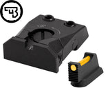 CZ Shadow 2, CZ 75 SP-01 Shadow verstellbares Visierungsset mit Fiberoptik | Typ C