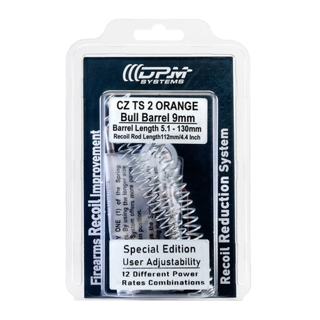 CZ TS 2 Orange [9x19] einstellbares Rückstoßdämpfungssystem DPM