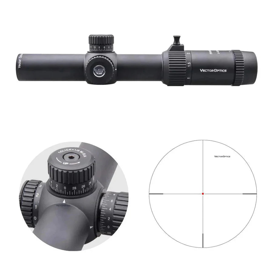 Vector Optics Forester 1-5x24SFP GenII lunette de tir Vector Optics