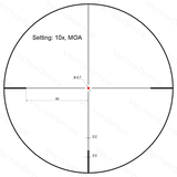 Vector Optics Forester 2-10x40SFP lunette de visée Vector Optics