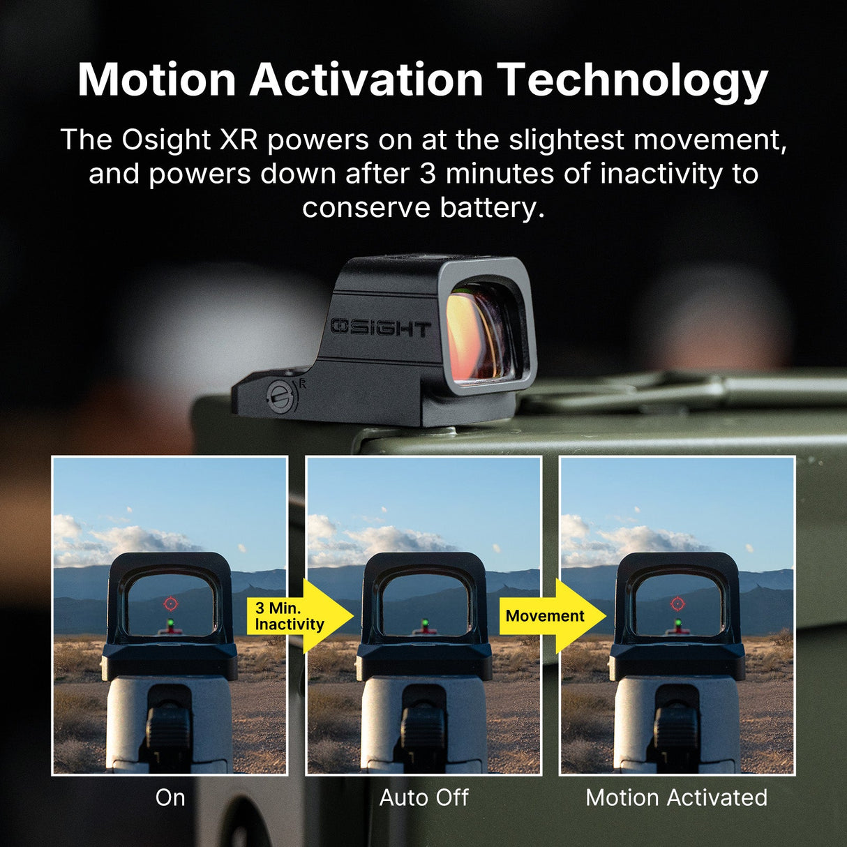 Osight XR Enclosed [rouge] 