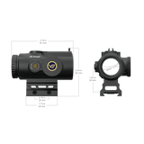 Vector Optics Paragon 4x24 ultra kompakte Prismenzieloptik Vector Optics