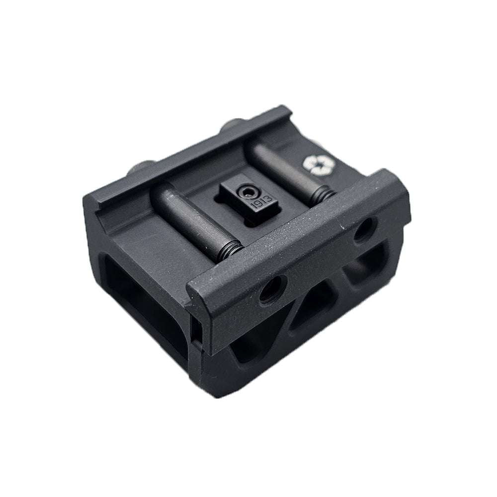 Rail Picatinny montage point rouge avec rehausse [21 mm] | Trijicon RMR empreinte