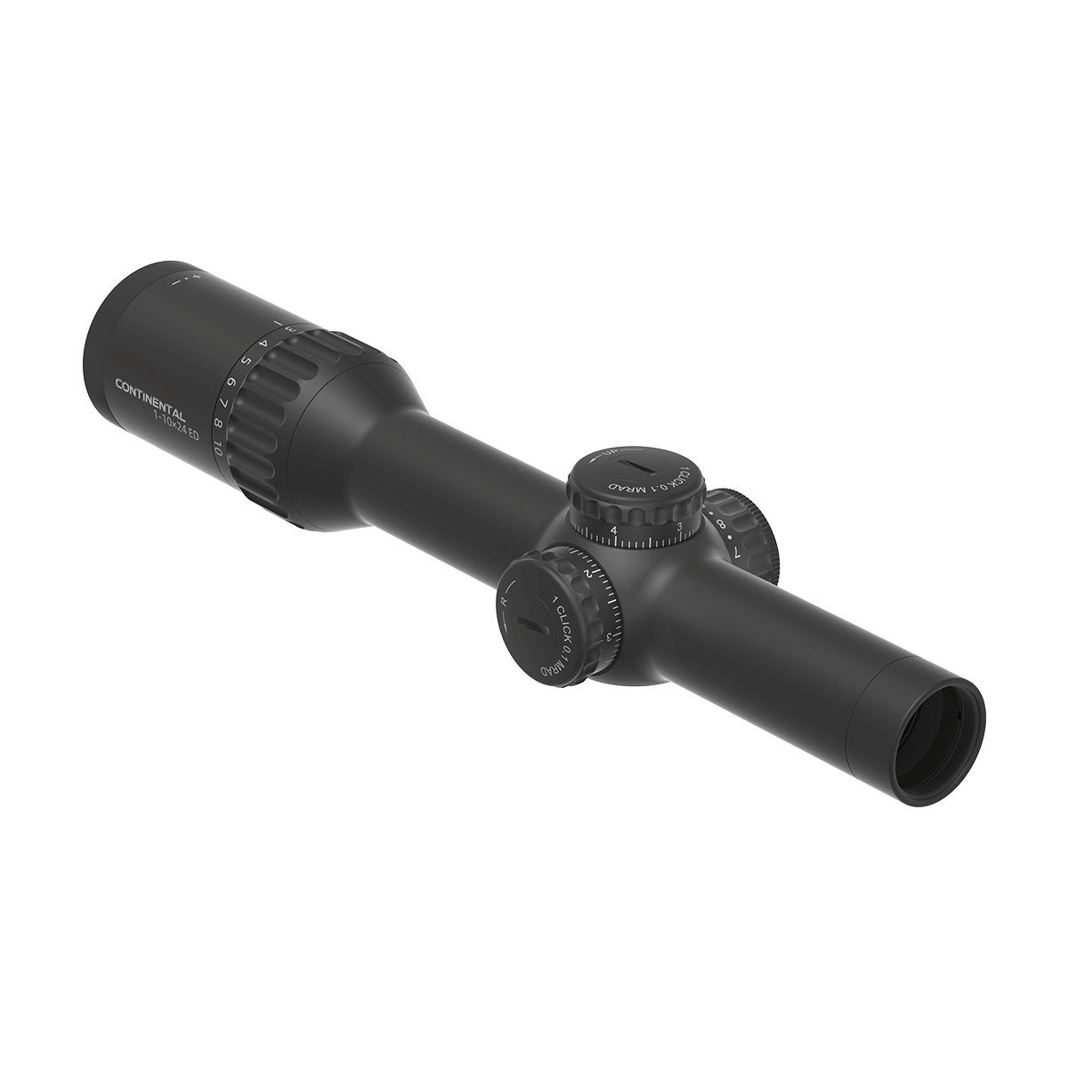 Vector Optics Continental 1-10x24i ED Fiber lunette de tir 
