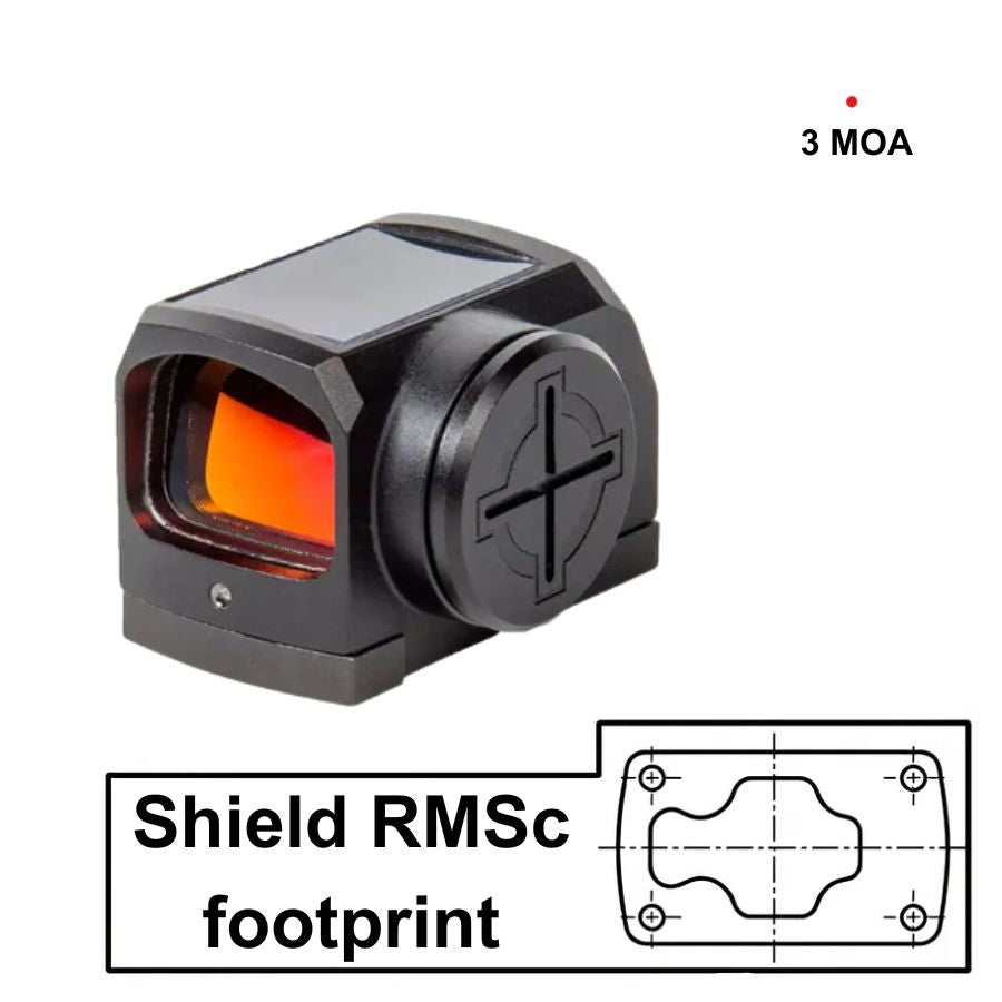 Sightmark Mini Shot M-Spec M3 Micro Solar Rotpunktvisier
