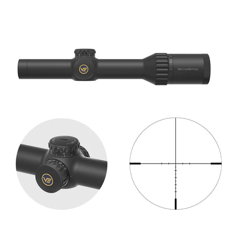 Vector Optics Continental 1-10x24i ED Fiber Zielfernrohr