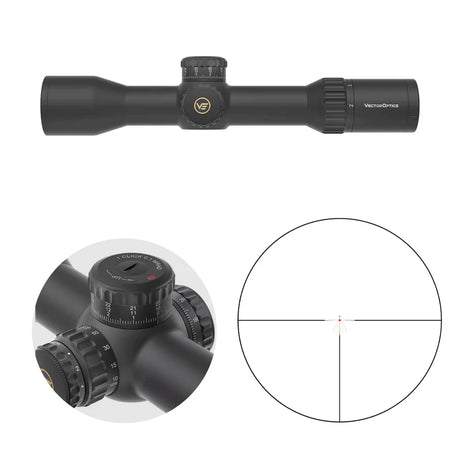 Vector Optics Continental x6 2-12x44 CTR MPVO Zielfernrohr