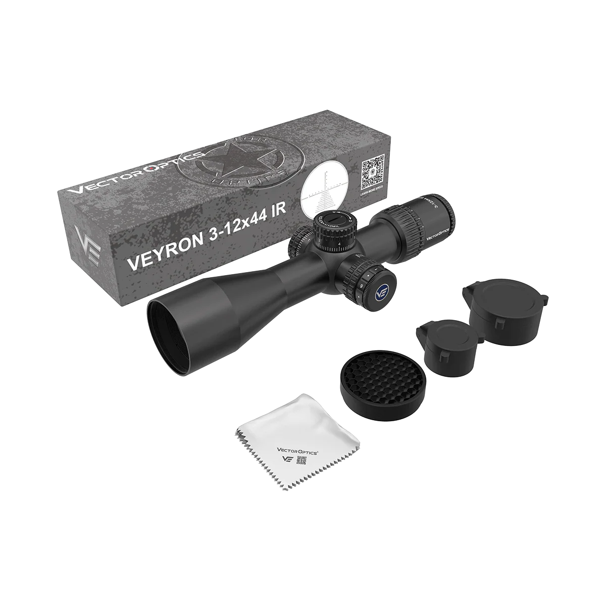 Vector Optics Veyron 3-12x44IR SFP Kompakt-Zielfernrohr Vector Optics