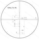 Vector Optics Veyron 3-12x44 SFP Kompakt-Zielfernrohr Vector Optics
