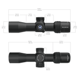 Vector Optics Veyron 2-8x32IR Kompakt-Zielfernrohr Vector Optics