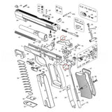 CZ Shadow 2, CZ TS 2, CZ 75B & SP-01 Shadow axe de strut de chien