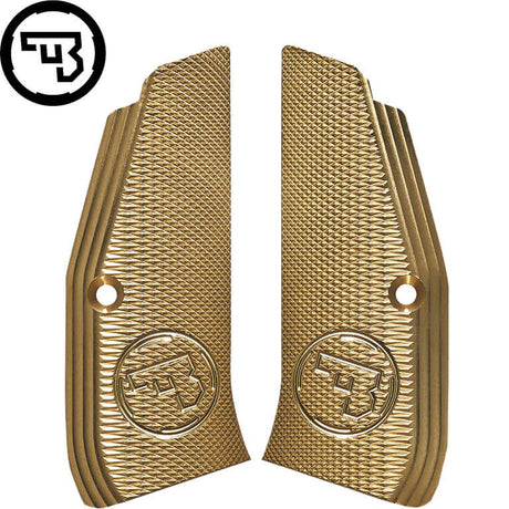 CZ 75B & SP-01, CZ TS 2, CZ Shadow 2 laiton plaquettes de poignée CZ