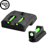 CZ 75B, CZ P-01, CZ 75 SP-01 feste Visierung mit Fiberoptik | Typ B