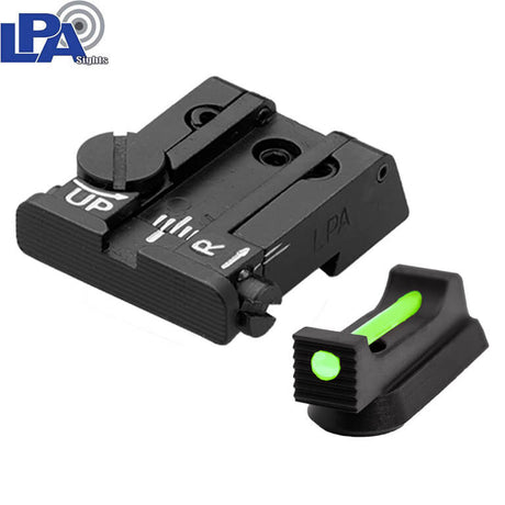 CZ P-10 ensemble d'organes de visée réglables avec fibres optiques | LPA