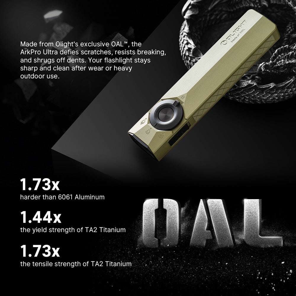 Olight ArkPro Ultra | lampe EDC plate 4-en-1 | 1.700 lm