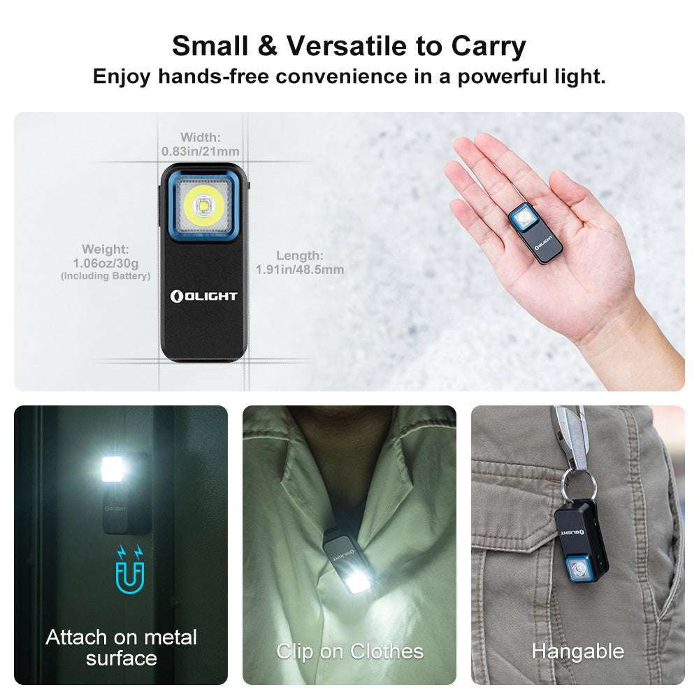 Olight Oclip | lampe à clip EDC rechargeable | 300 lm