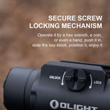 Olight PL-3R Valkyrie | lampe de pistolet | 1.500 lm
