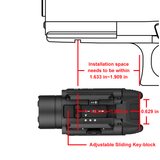 Olight PL-3R Valkyrie | lampe de pistolet | 1.500 lm