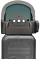 CZ P-10 Optics Ready ensemble d'organes de visée semi-réglables | avec points luminescents
