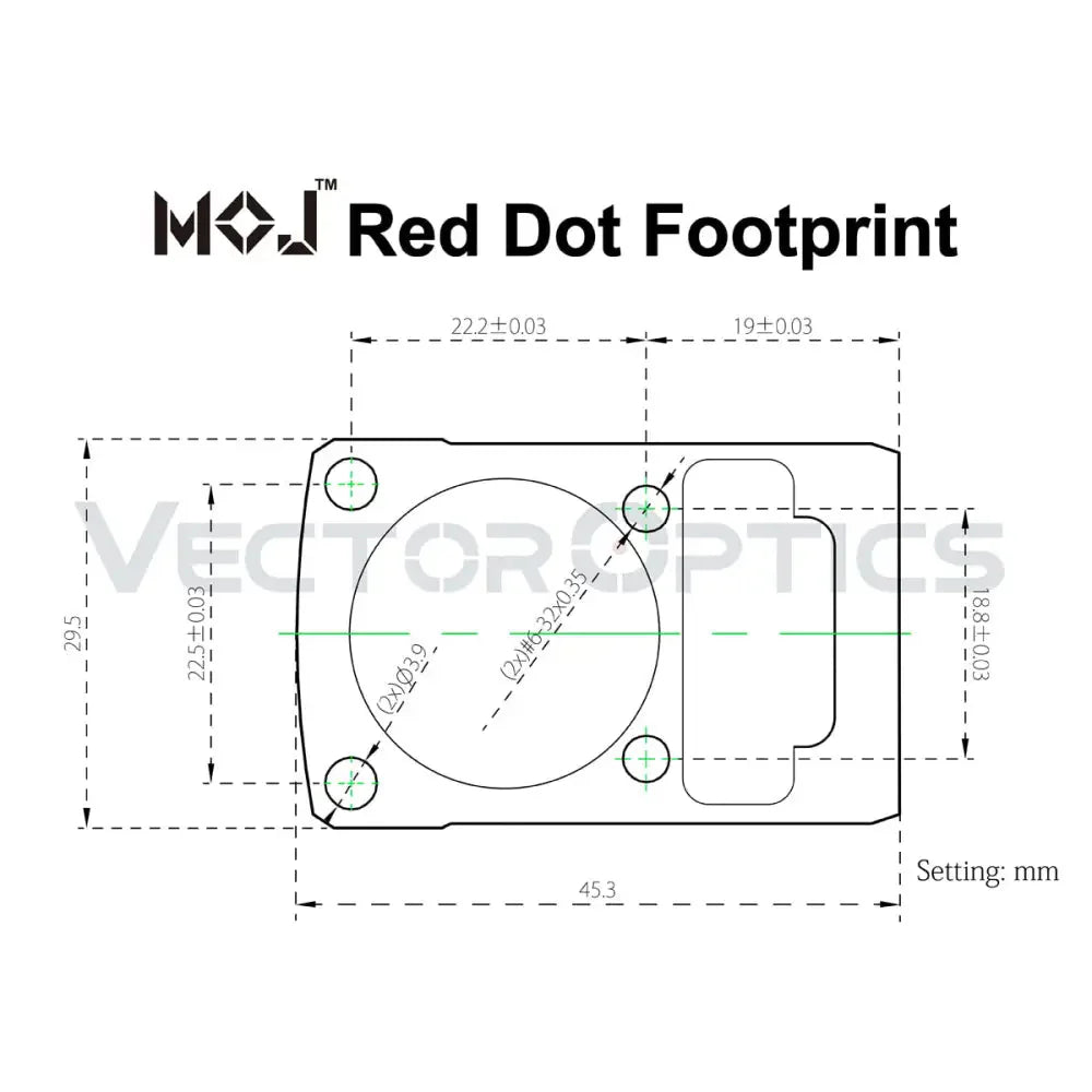 Vector Optics Frenzy 1x22x26 MOS viseur point rouge Vector Optics