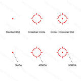 Vector Optics Frenzy-S 1x17x24 MOS Multi Réticule viseur point rouge Vector Optics