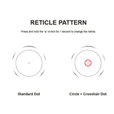 Vector Optics Nautilus 1x30 Lunette Double Réticule viseur point rouge Vector Optics