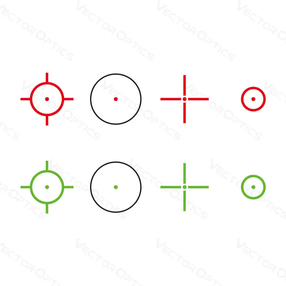 Vector Optics Omega 23x33 Quatre Réticules Reflex Sight viseur point rouge Vector Optics