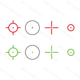 Vector Optics Omega 23x33 Quatre Réticules Reflex Sight viseur point rouge Vector Optics